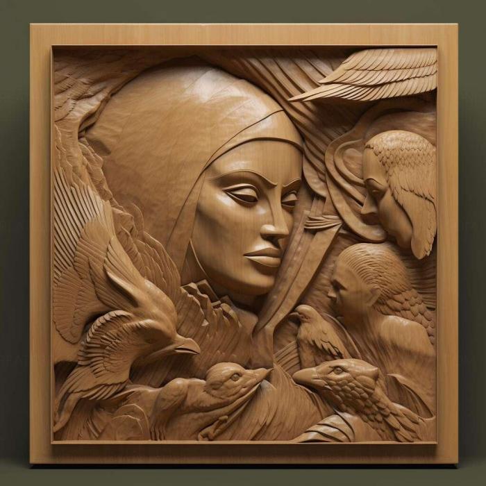 نموذج ثلاثي الأبعاد لآلة CNC 3D Art 